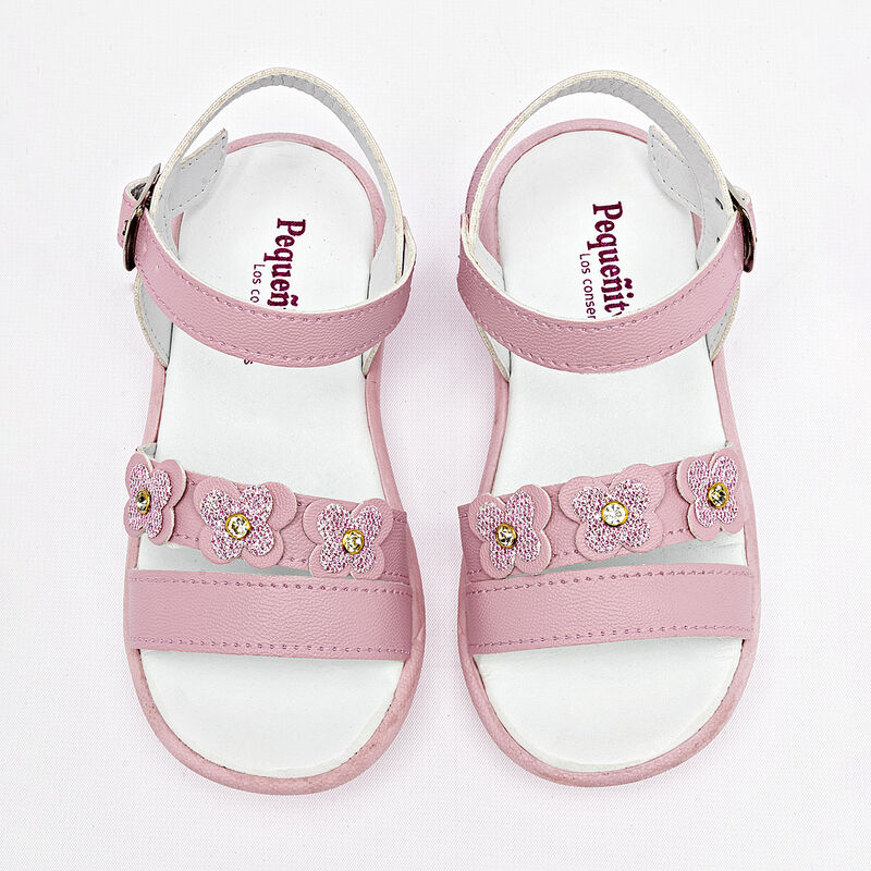Chaparrin sandalia para beb&eacute; rosa cod 140321-C image number null