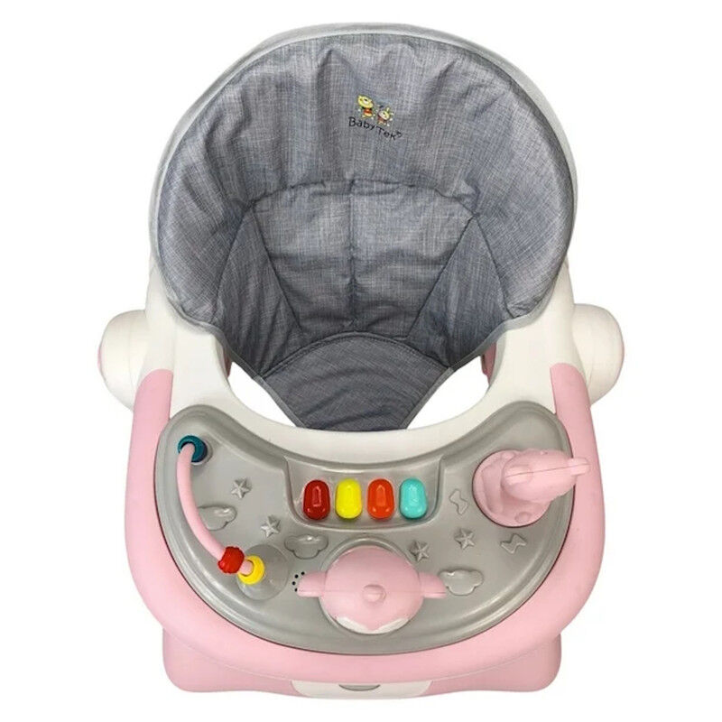 Andadera Caminadora Rosa 2 En 1 Con Luz Y Sonid... image number null