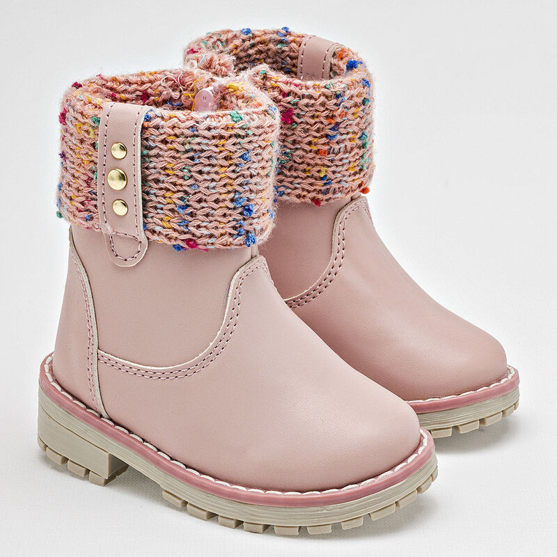 Juguet&oacute;n Botitas para beb&eacute; ni&ntilde;a. Rosa image number null