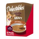 Comida Y Golosinas H&uacute;medas Para Gatos Hartz Delectables Con Salsa De Pollo