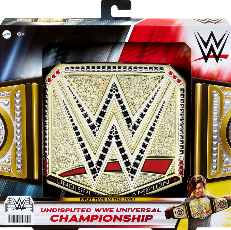 T&iacute;tulo De Campeonato Mattel Wwe Undisputed Univ... image number null