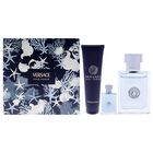 Set De Regalo Versace Pour Homme Para Hombre Edt 100 Ml + Mini Edt + Gel De Ducha
