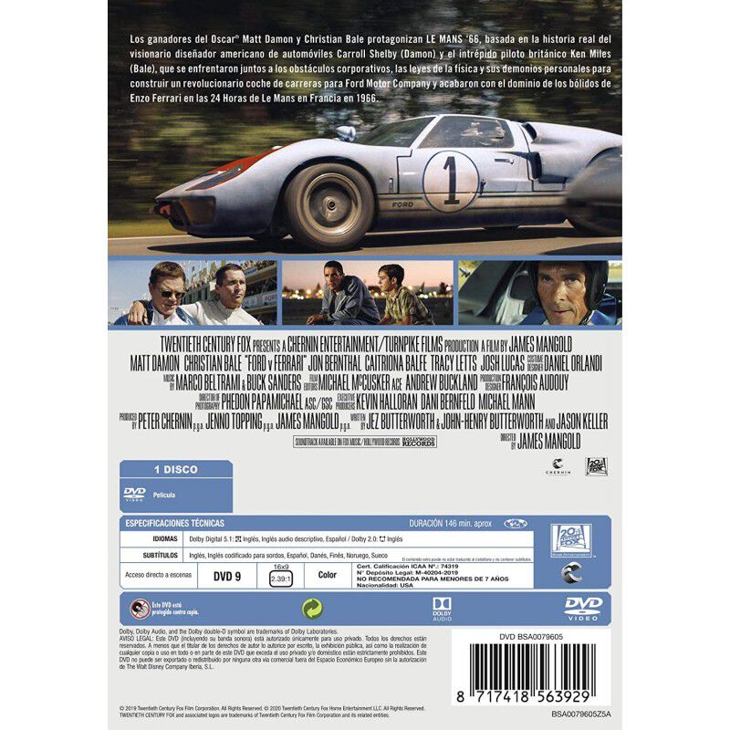 Le Mans '66 [DVD] image number null