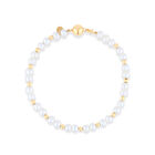 Pulsera De Perlas Y Oro Amarillo 14K (20Cm)