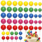 Adornos Para Pastel Avxdbr 50 Piezas Mini Coloridos Diy