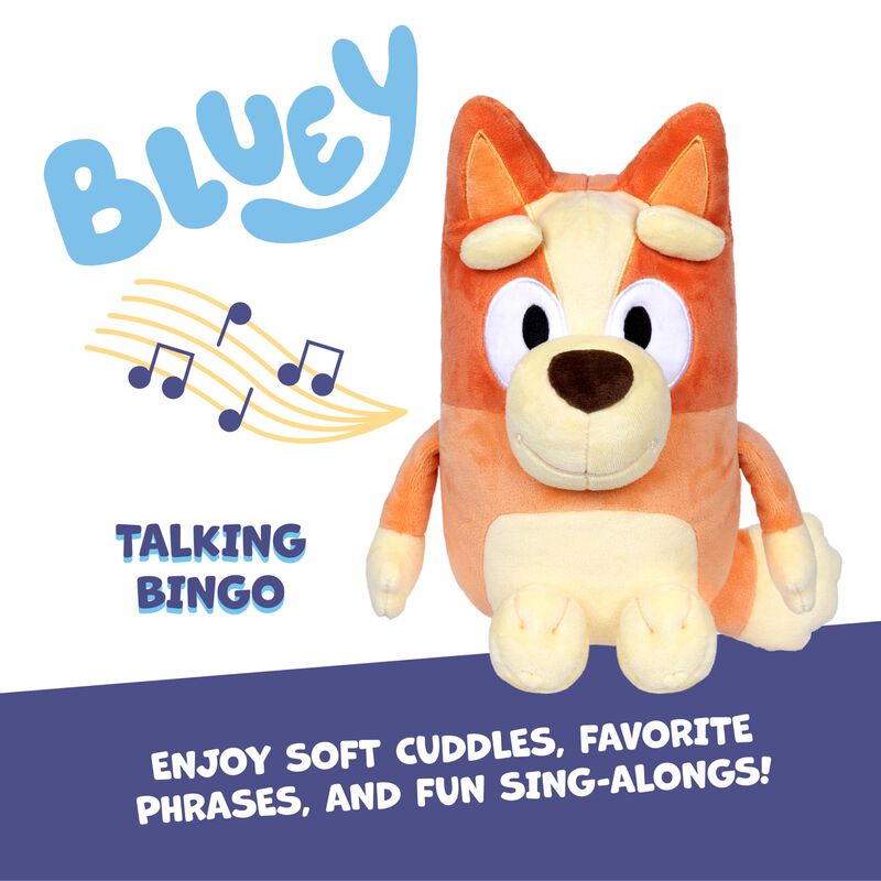 Juguete De Peluche Bluey Sound Effects Talking ... image number null