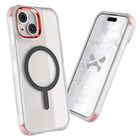 Funda GHOSTEK Covert para iPhone 15 PLUS Transparente MagSafe