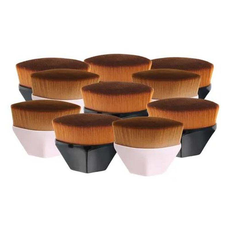 Pack de 10 Brocha Para Maquillaje De Base Broch... image number null