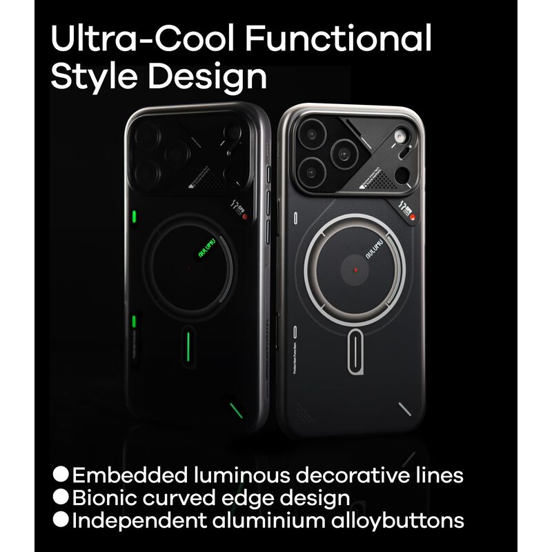 Funda Magn&eacute;tica Aulumu para iPhone 17 Pro CoolH... image number null