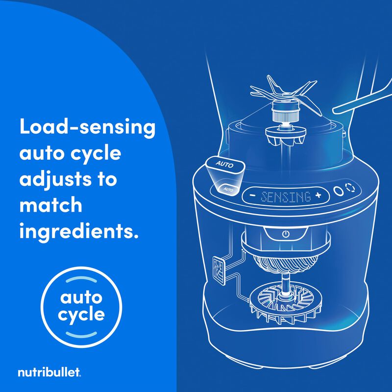 Licuadora Nutribullet Smartsense De 5 Velocidad... image number null