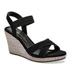 Been Class sandalia cu&ntilde;a para mujer negro cod 140264-E