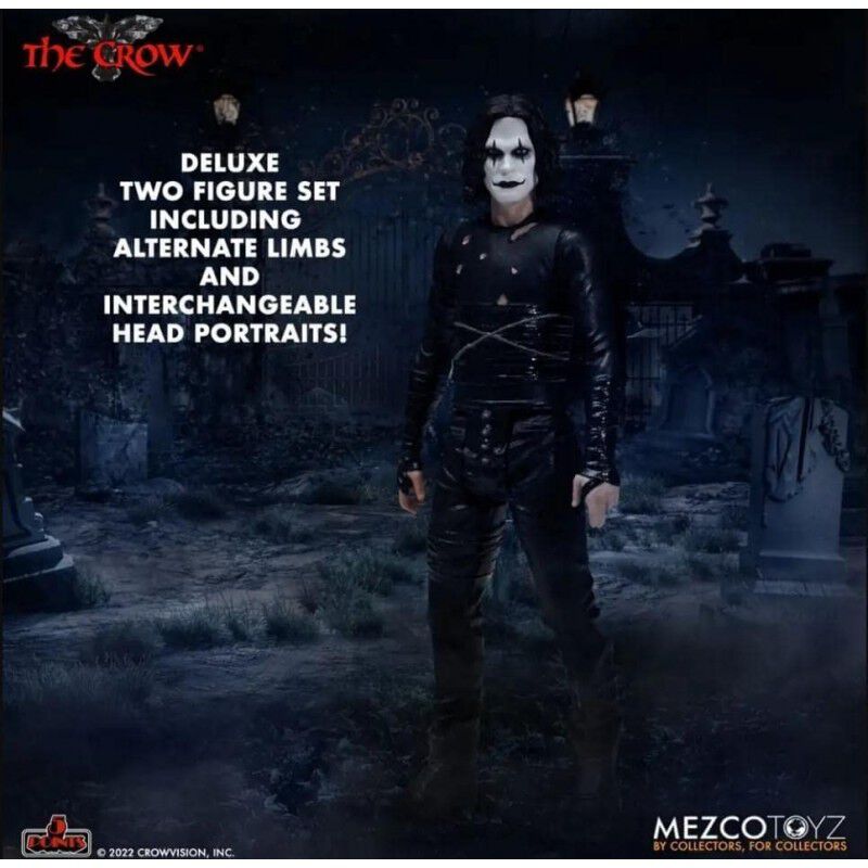 Pack 2 Figuras El Cuervo The Crow 9 cms image number null