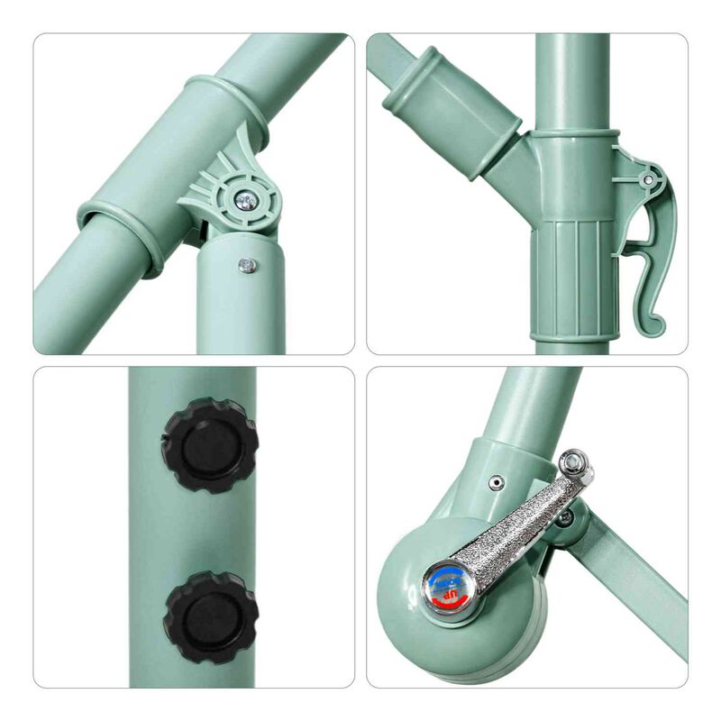 Sombrilla Moderna 2.9 M Jardín Exterior Playa T... image number null