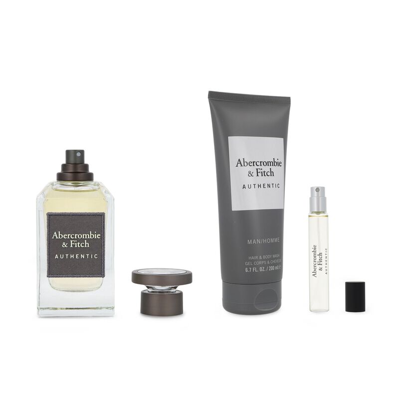Set Abercrombie And Fitch Authentic 3Pzs 100Ml ... image number null