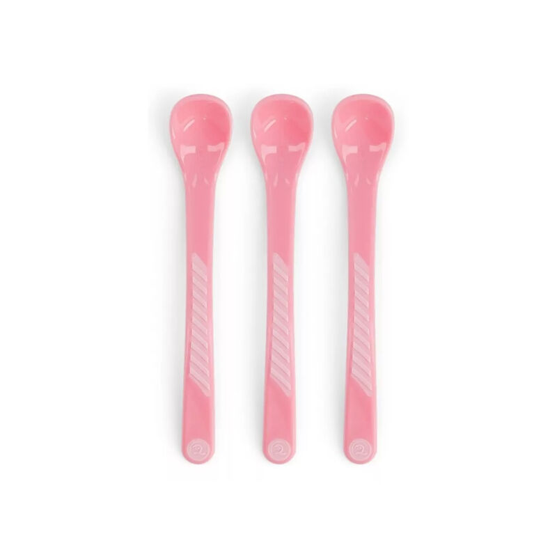 Cucharas 4+m Twistshake 3pz Rosa Pastel image number null