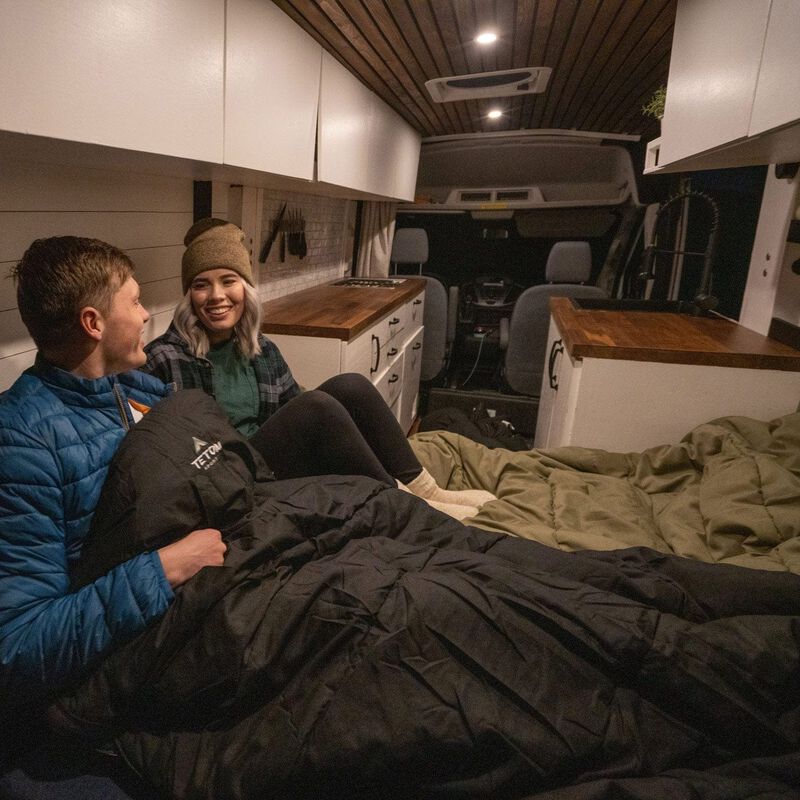 Sleeping Evergreen -23&deg;c Negro Teton image number null