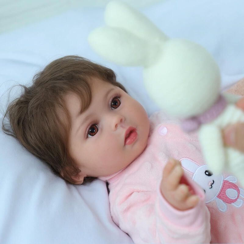 Mu&ntilde;eca Reborn Scom Realistic Reborn De Silicona... image number null