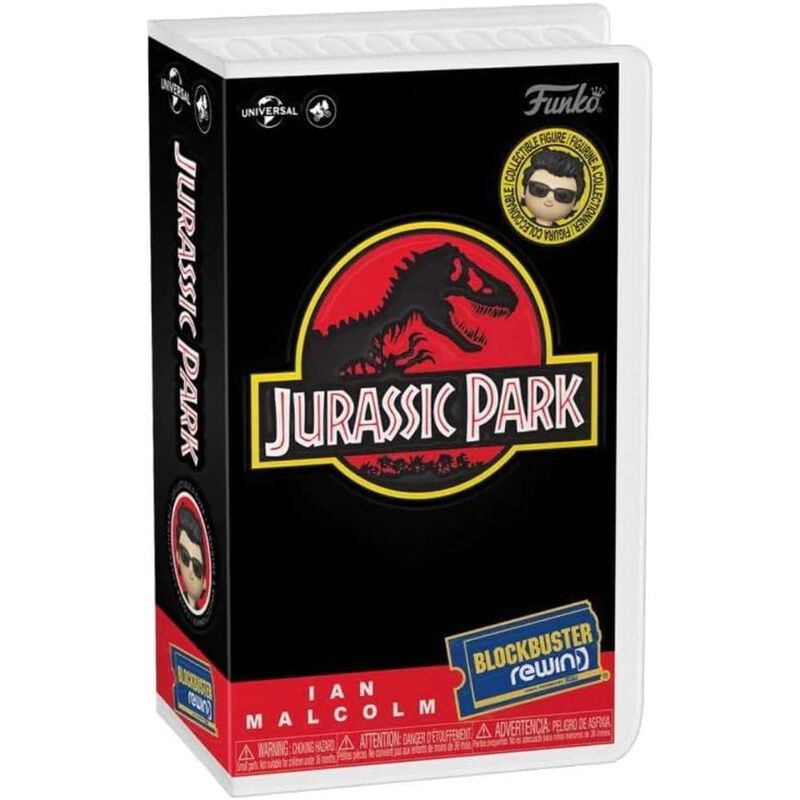 Funko Blockbuster Rewind: Jurassic Park Dr. Ian... image number null