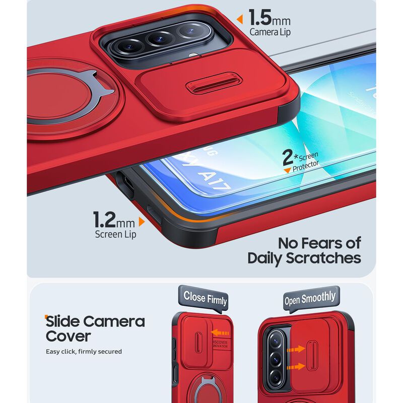 Funda Jame para Samsung Galaxy A17/A16 5G con S... image number null