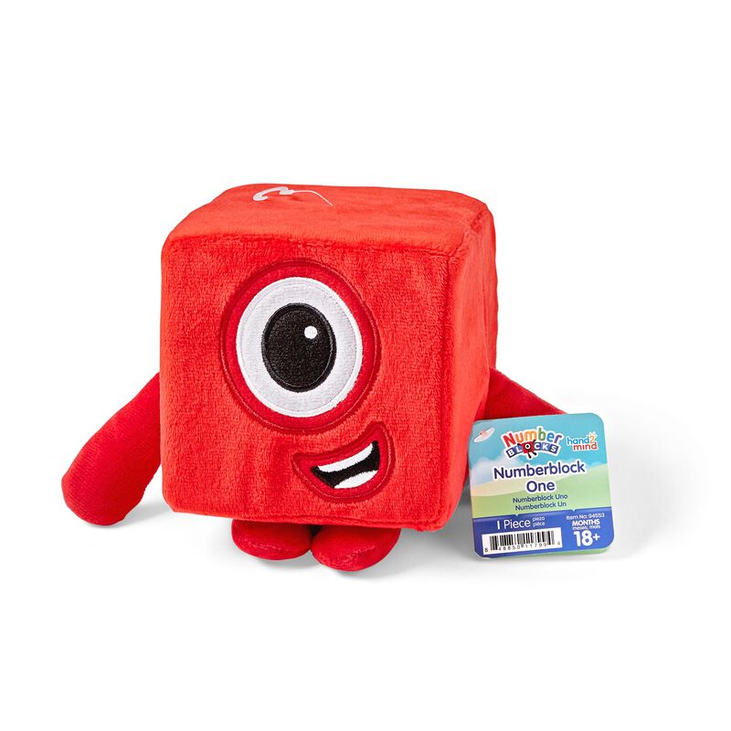 Peluche Hand2mind Numberblock One Para Ni&ntilde;os image number null