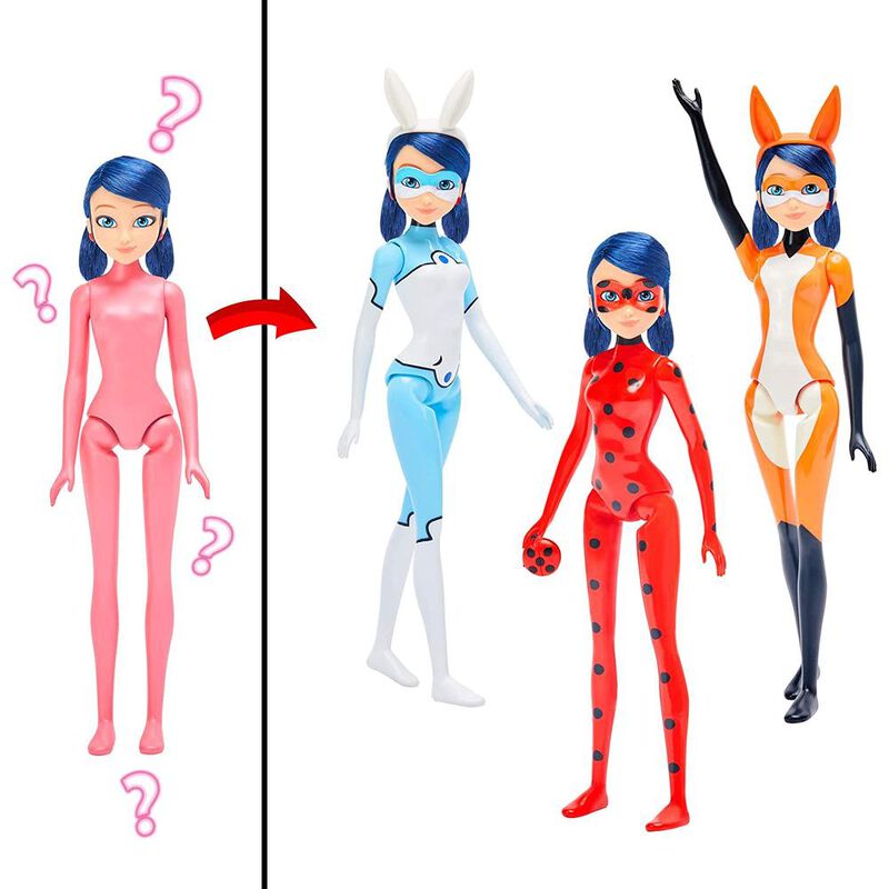 Miraculous Ladybug Magic Heroez Reveal Mu&ntilde;eca q... image number null