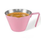 Taza De Espresso Yarramate 100 ml Rosa Acero Inoxidable