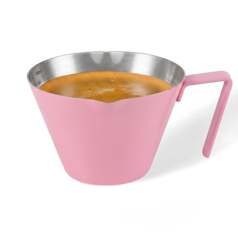 Taza De Espresso Yarramate 100 ml Rosa Acero In... image number null