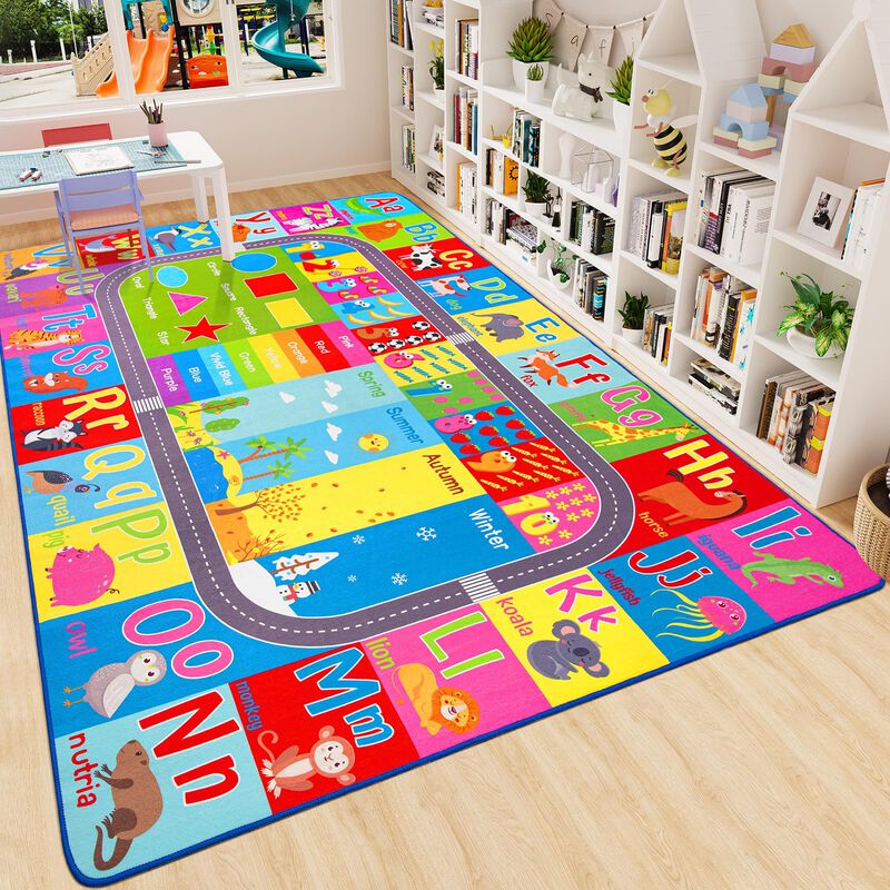 Alfombra Educativa Para Ni&ntilde;os Homore 127 &times; 178 ... image number null