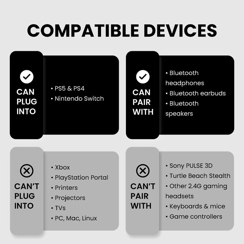 Adaptador Bluetooth 5.3 Dongle Avantree C81-gam... image number null