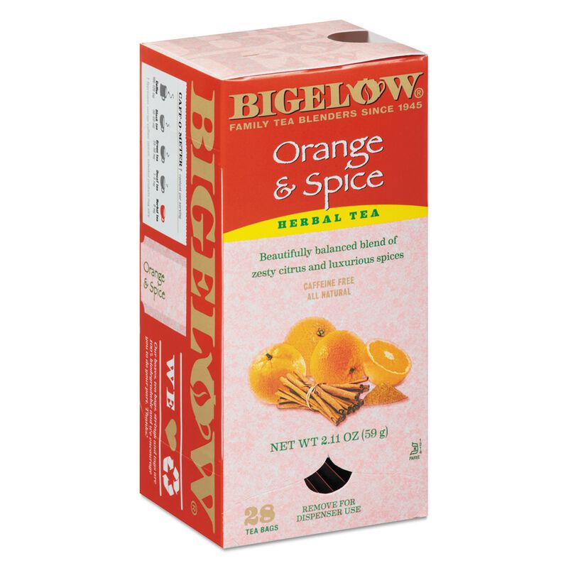 T&eacute; Bigelow Naranja Y Especias 28 Bolsas (59 g) image number null