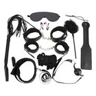 KIT COSPLAY TUTIFRUTI COLOR NEGRO BONDAGE 10 PZS PASSION