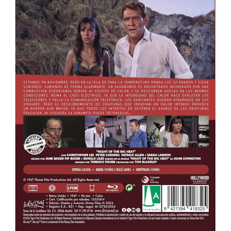 Radiaciones en la noche [Blu-ray] (1967) &mdash; La n... image number null