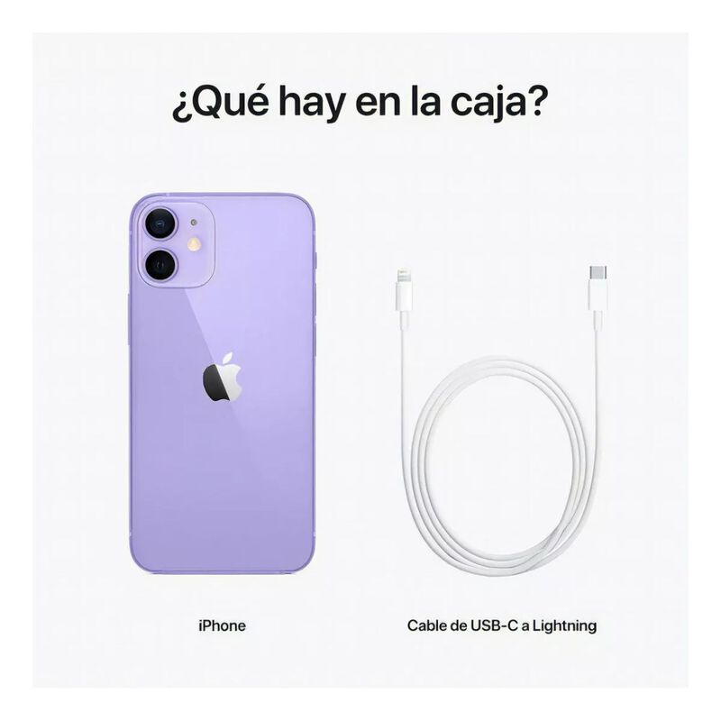 Celular Apple iPhone 12 128 GB Púrpura Reacondi... image number null