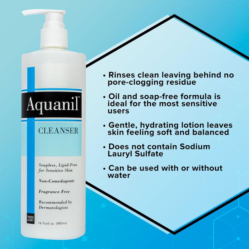 Limpiador Aquanil Para Piel Sensible Sin L&iacute;pido... image number null