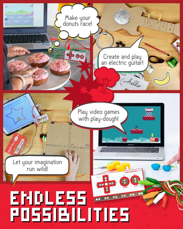 Kit Stem Makey Makey De Joylabz Educational Sci... image number null