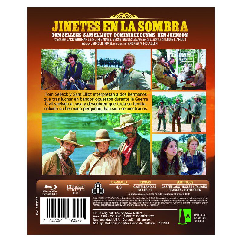 Los Jinetes De La Sombra [blu-ray R] (1982) image number null