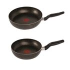 Juego 2 Sartenes T-Fal 0237300MM24 Vital Stone 20/26CM Negro ORT2