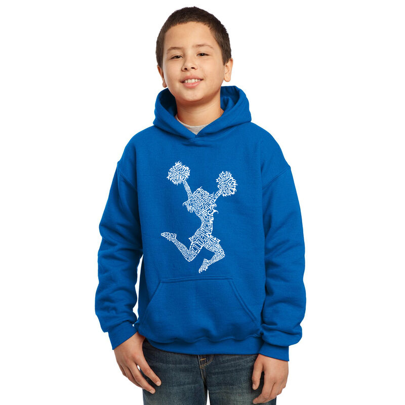 Sudadera Con Capucha Word Art Para Ni&ntilde;o - Cheer... image number null