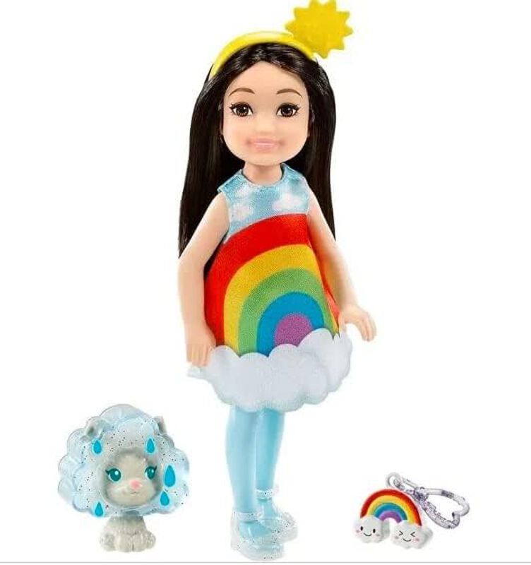 Mu&ntilde;eca Barbie Club Chelsea Disfraz De Unicornio... image number null