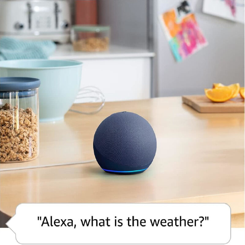 Echo Dot 5th Gen Amazon con asistente Alexa mul... image number null