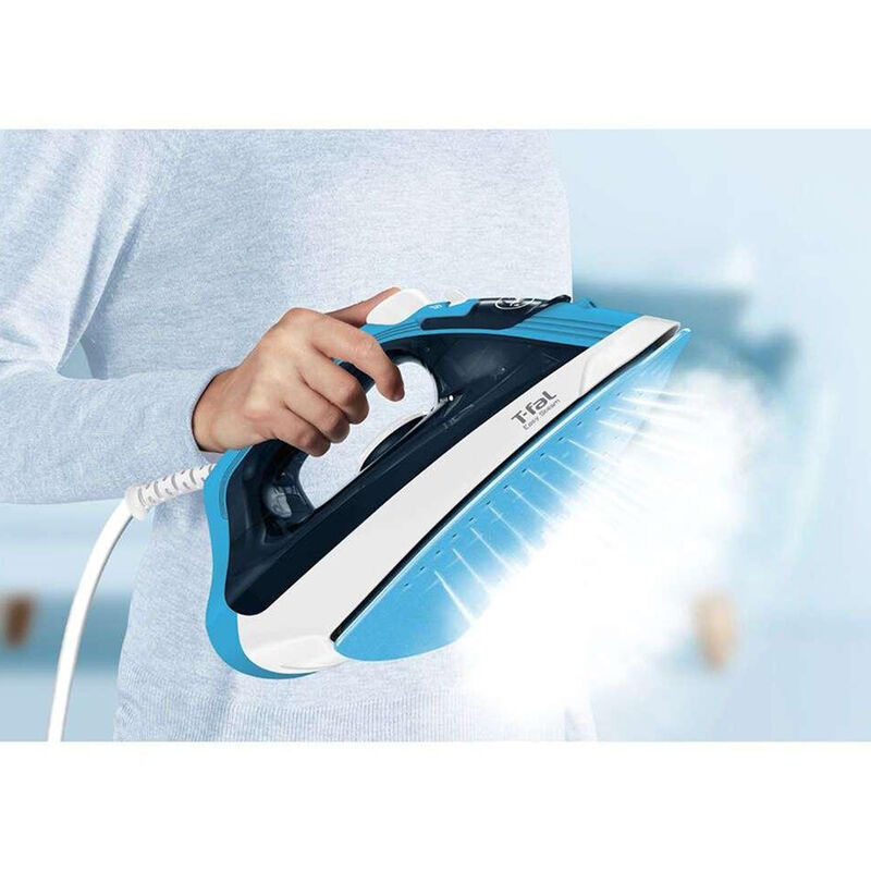 Plancha de vapor T-Fal Easy y Quick Azul image number null