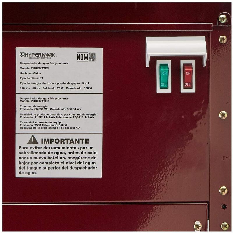 Dispensador De Agua Hypermark Purewater Hm0036w... image number null