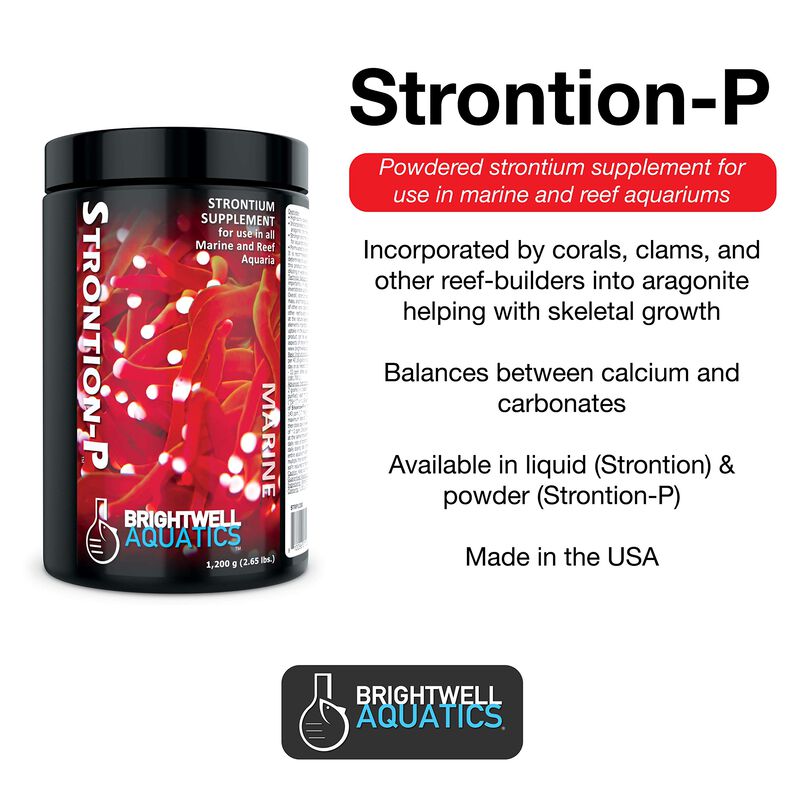 Suplemento Strontion-P Brightwell Aquatics 300g image number null