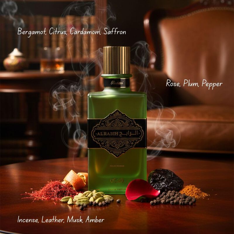 Perfume Rasasi Al Rabih Eau De Parfum 100 Ml image number null
