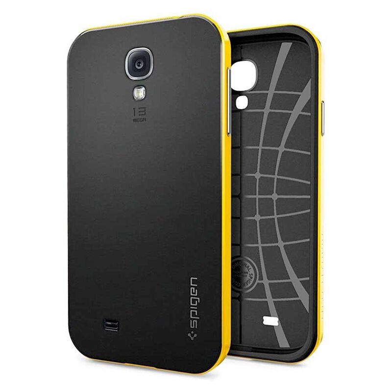 Funda SPIGEN para Samsung S4 Neo Hybrid Amarill... image number null