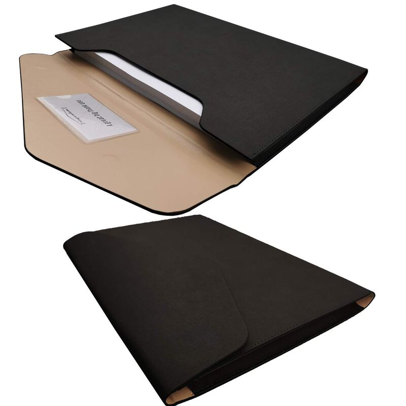 Carpeta De Archivo Enyuwlcm A4 32x25 Cm Cuero P... image number null