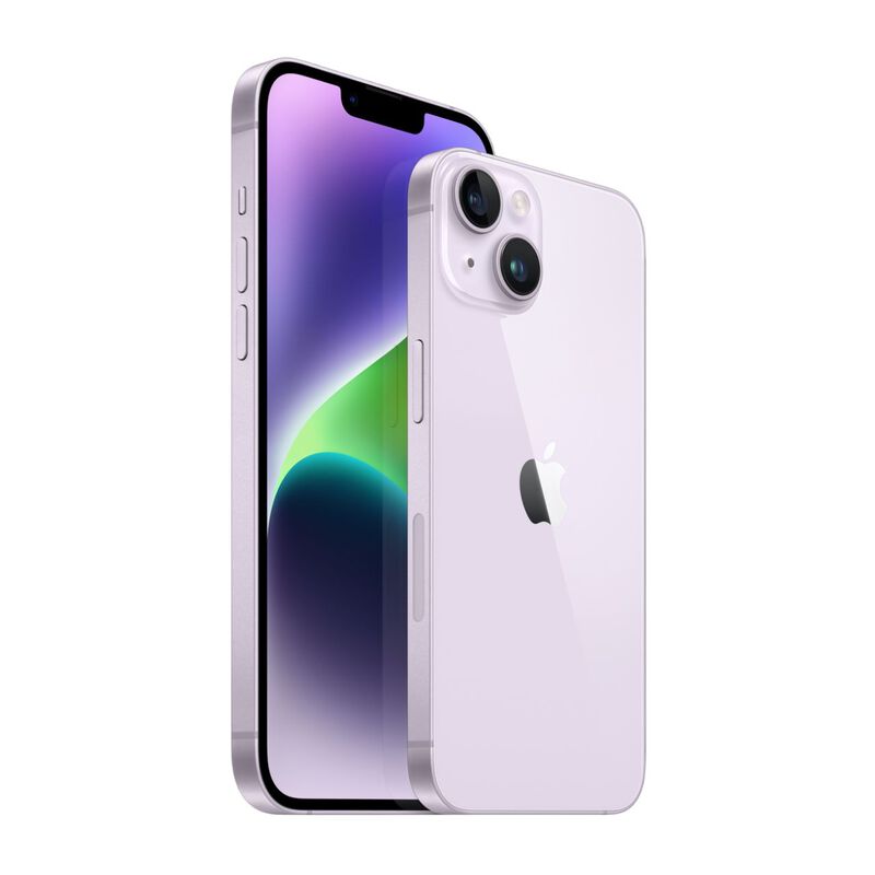 iPhone 14 128GB Lila E-SIM Reacondicionado + Br... image number null