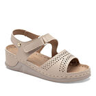 Mora Confort Sandalia para mujer beige