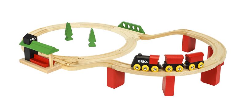 Set De Tren Brio World Classic Deluxe Railway, ... image number null