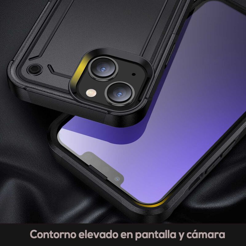 Funda Tekku Tough Cover Para Iphone 15 Plus Neg... image number null